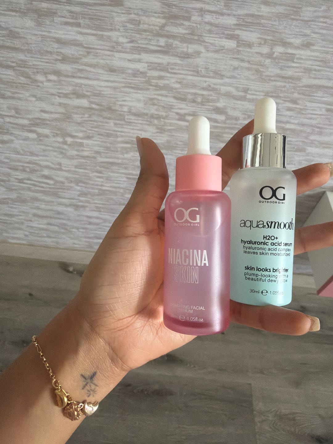 Customer photo review of SERUM DE NIACINAMIDA