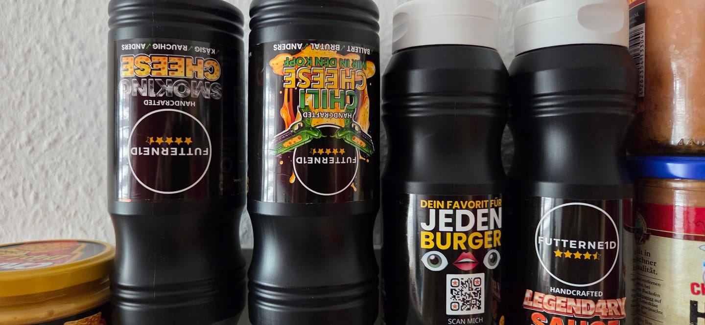 Customer photo review of SMOK1NG CHEESE Sauce 500ml