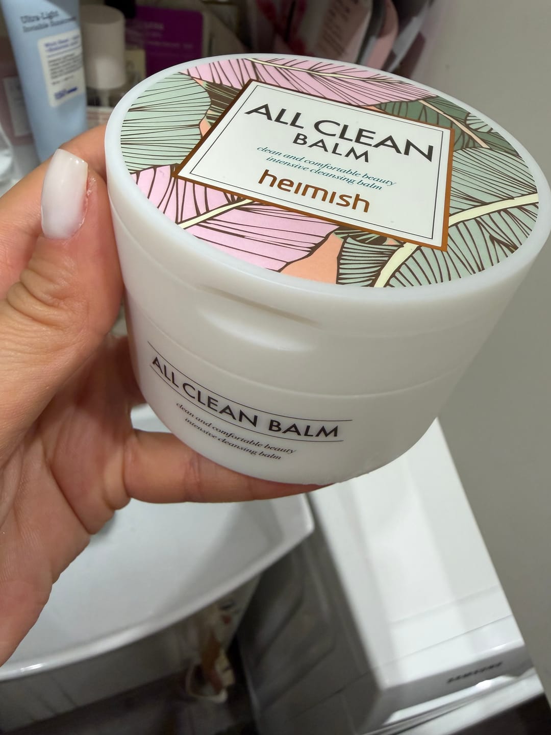 Customer photo review of Attīrošs balzams kosmētikas noņemšanai Heimish All Clean Balm