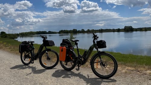 Customer photo review of Lankeleisi KETT-8 26" Urban Electric Bike 960Wh All Terrain SUV E-Bike with Torque Sensor 48V 20Ah Battery