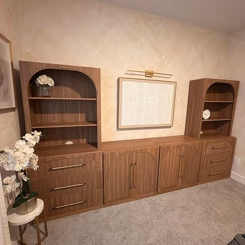 Customer photo review of Jagger 72" Tall Modern Bookcases (Set of 2)