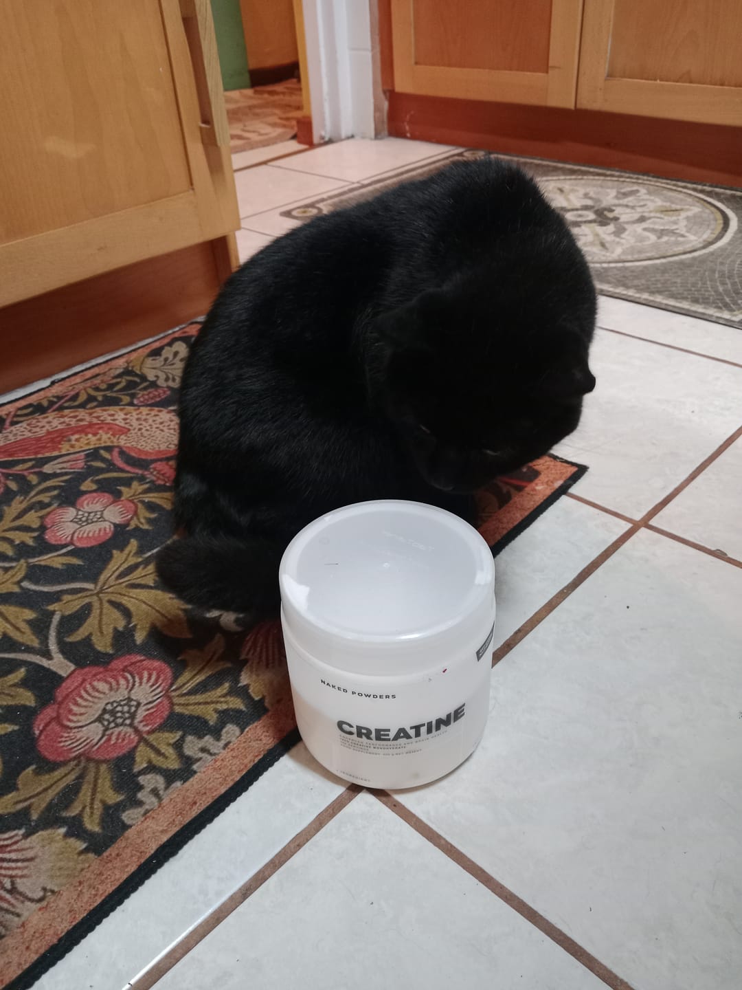 Customer photo review of NAKED CREATINE MONOHYDRATE - 500g | 100 Servings
