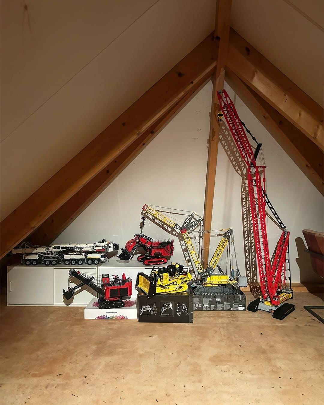 Customer photo review of 210cm Mega Dragline Crane – Ultimate Remote Controlled Build (4317pcs)