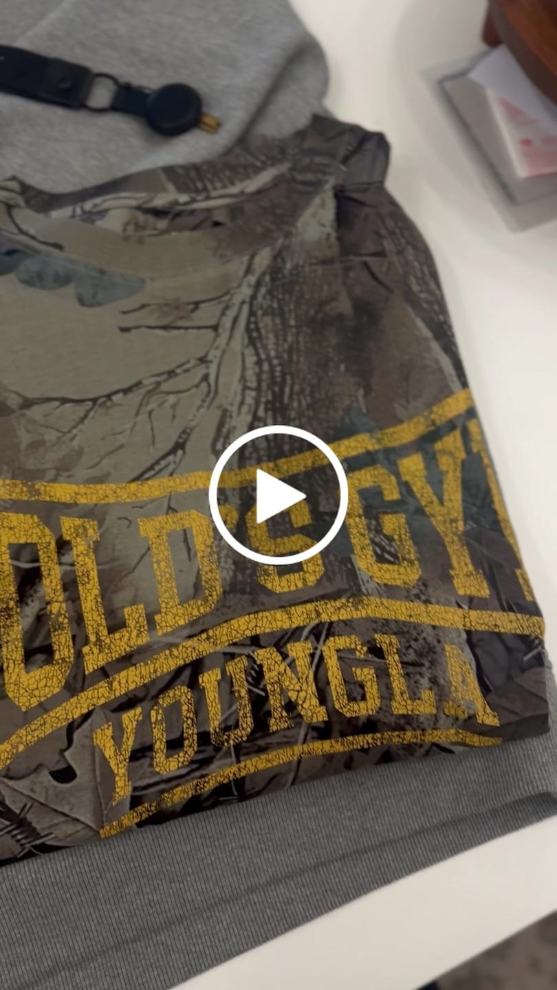 Customer video review of 4248 - Gold's Iron Legacy Huge Tees