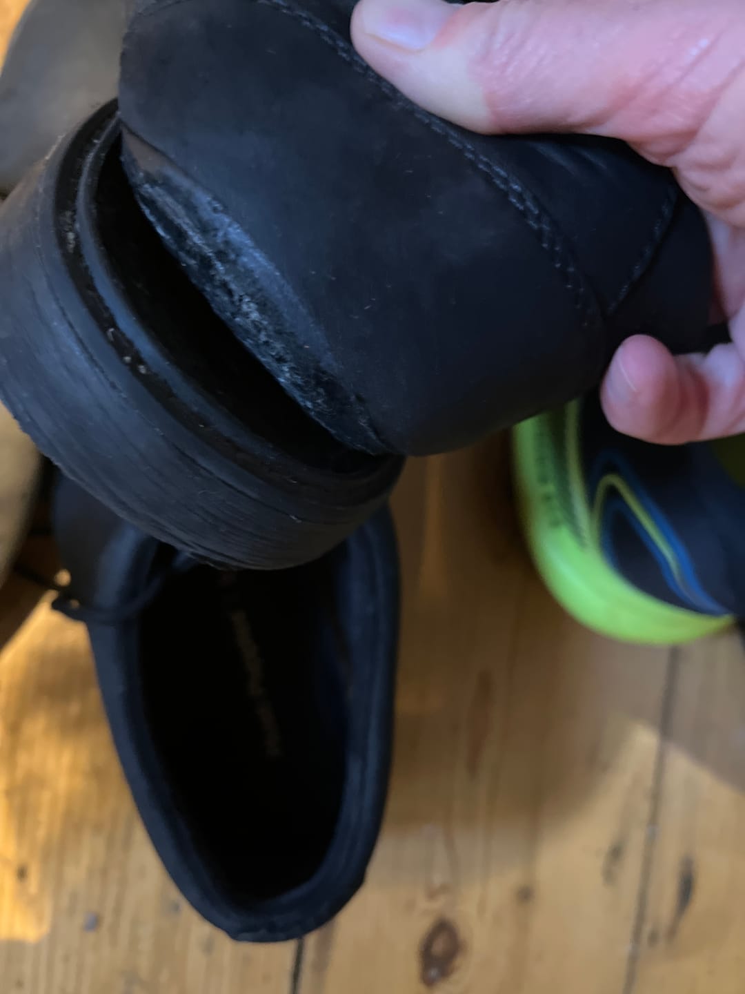 Customer photo review of Black Jenson Shoes