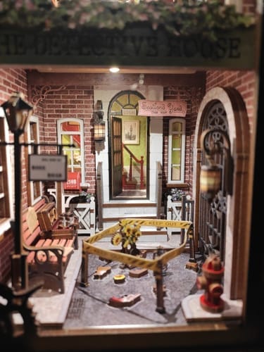 Customer photo review of DIY Book Nook Kit - Rose Detective Agency