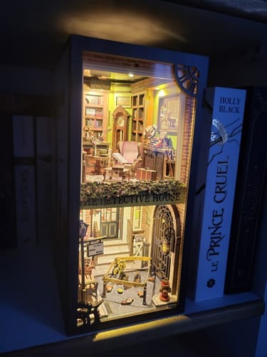Customer photo review of DIY Book Nook Kit - Rose Detective Agency