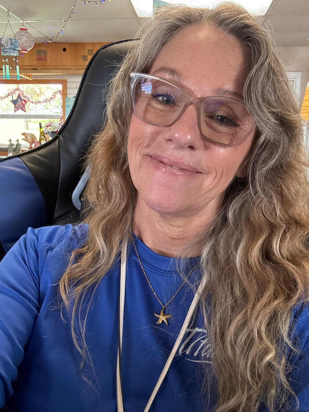 Customer photo review of Starfish Necklace (Bundle)