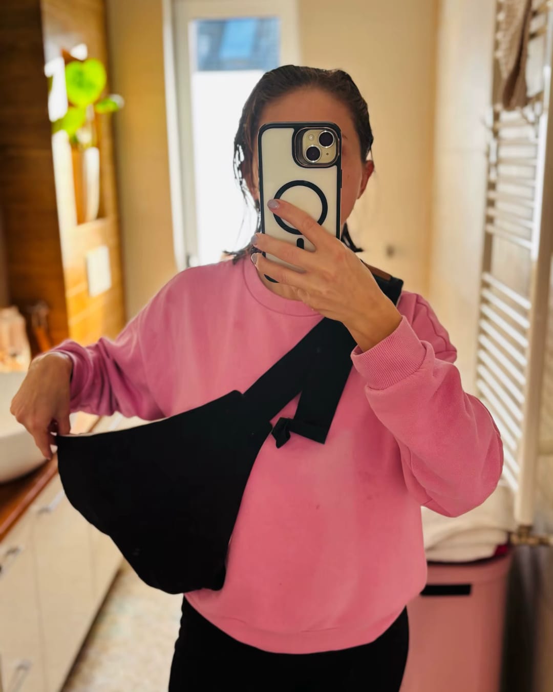 Customer photo review of Babytragetasche
