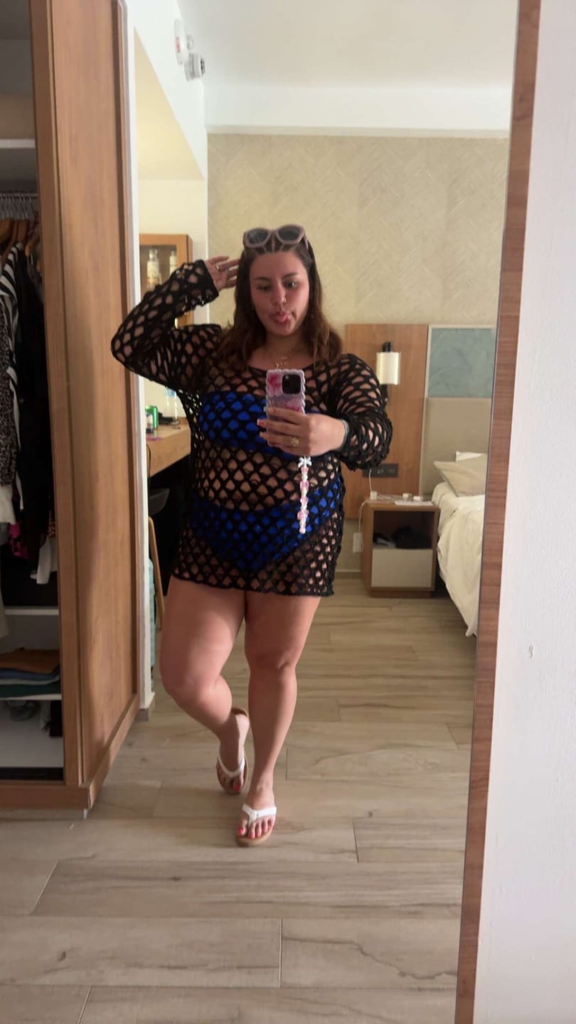 Customer photo review of 'Fearless' Bandeau Bikini Top