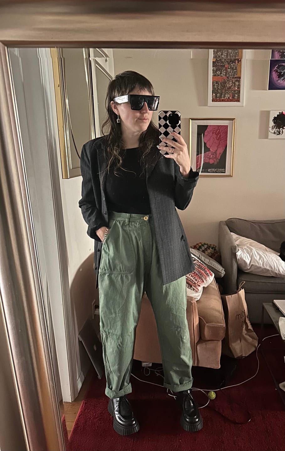 Customer photo review of 021 Trousers • Laurel