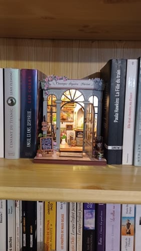 Customer photo review of DIY Book Nook Kit - Champs-Élysées Florist