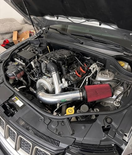 Customer photo review of 2016-21 Jeep Grand Cherokee 3.6 V6 Supercharger Kit