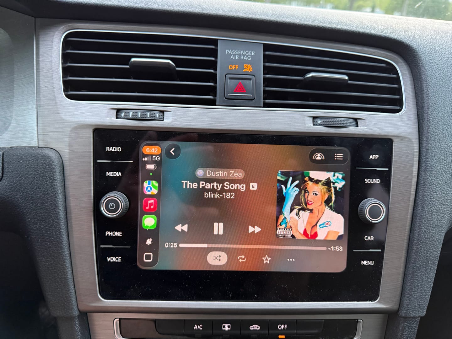 Customer photo review of VW MK7/MK7.5 MIB2 Retrofit Kit (Vent Included)