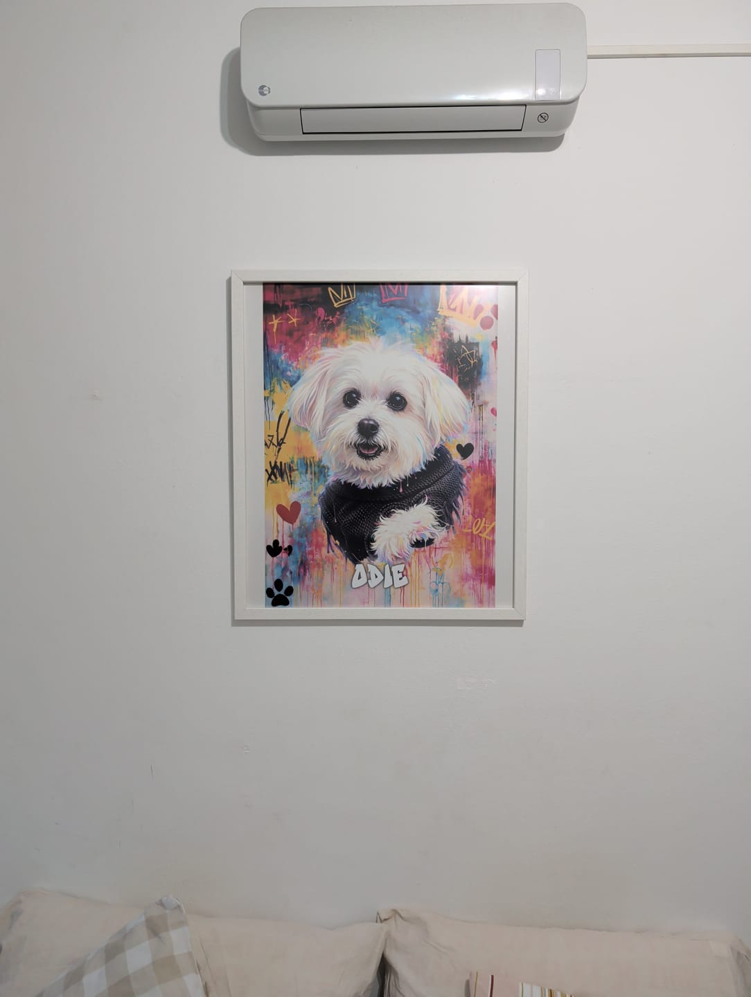 Customer photo review of Grafiti - Póster personalizado
