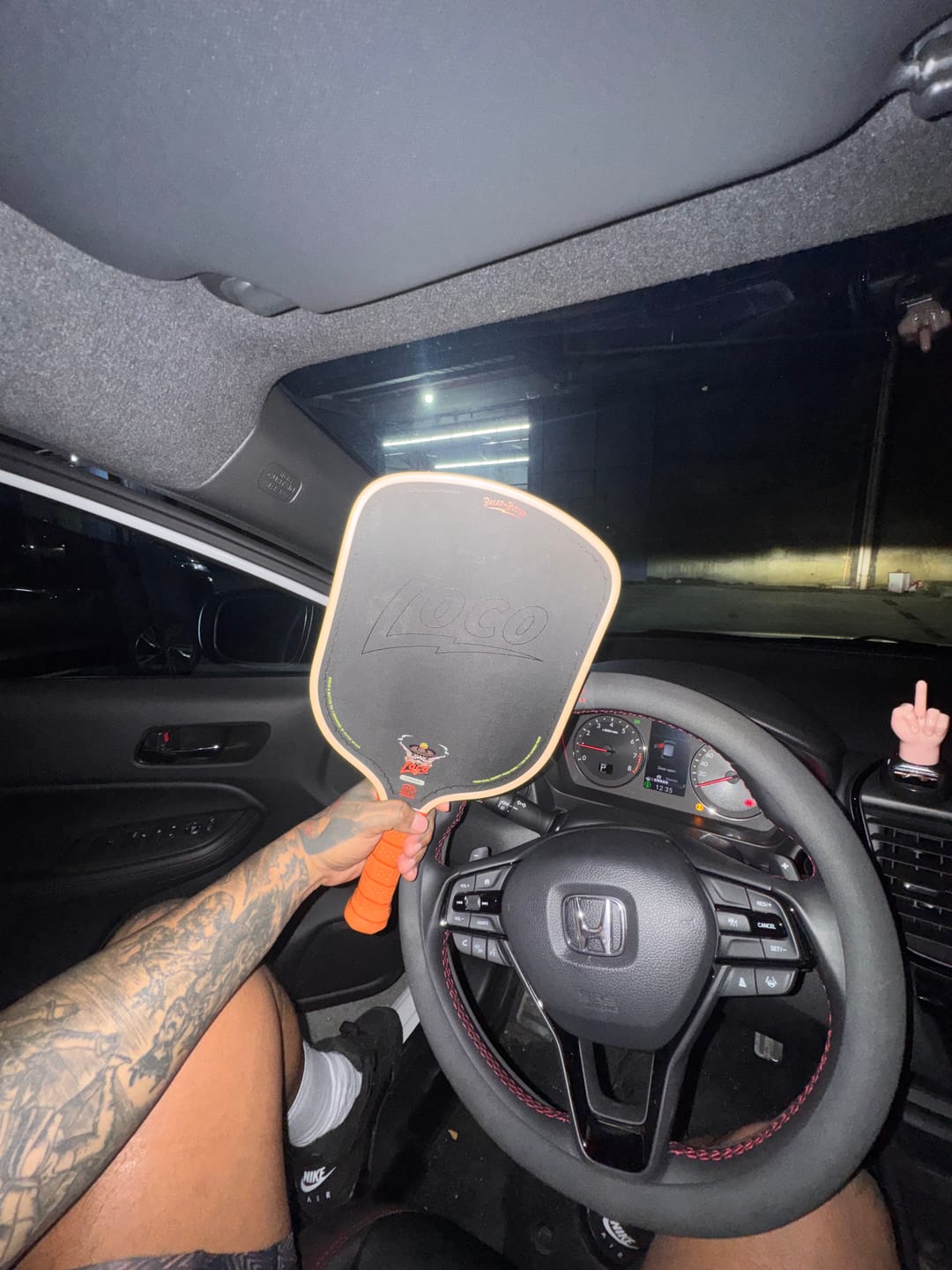 Customer photo review of The Loco 16mm Pickleball Paddle Standard