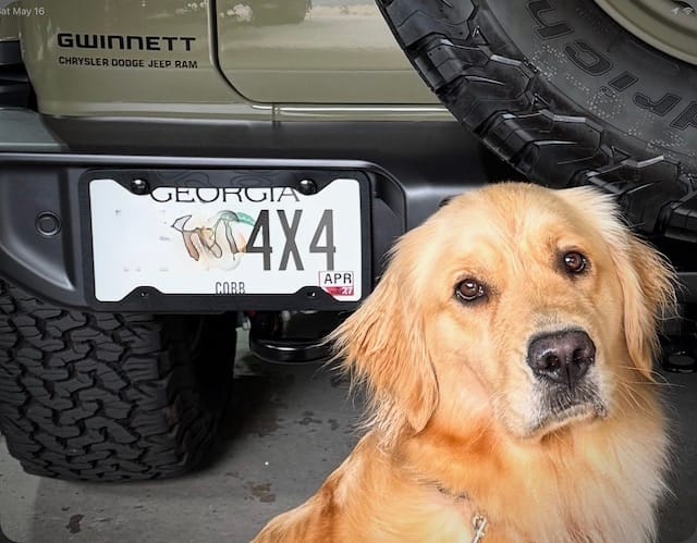 Customer photo review of SILICONE TOPOGRAPHY LICENSE PLATE FRAME - ANTI-RATTLE, ANTI-SCRATCH