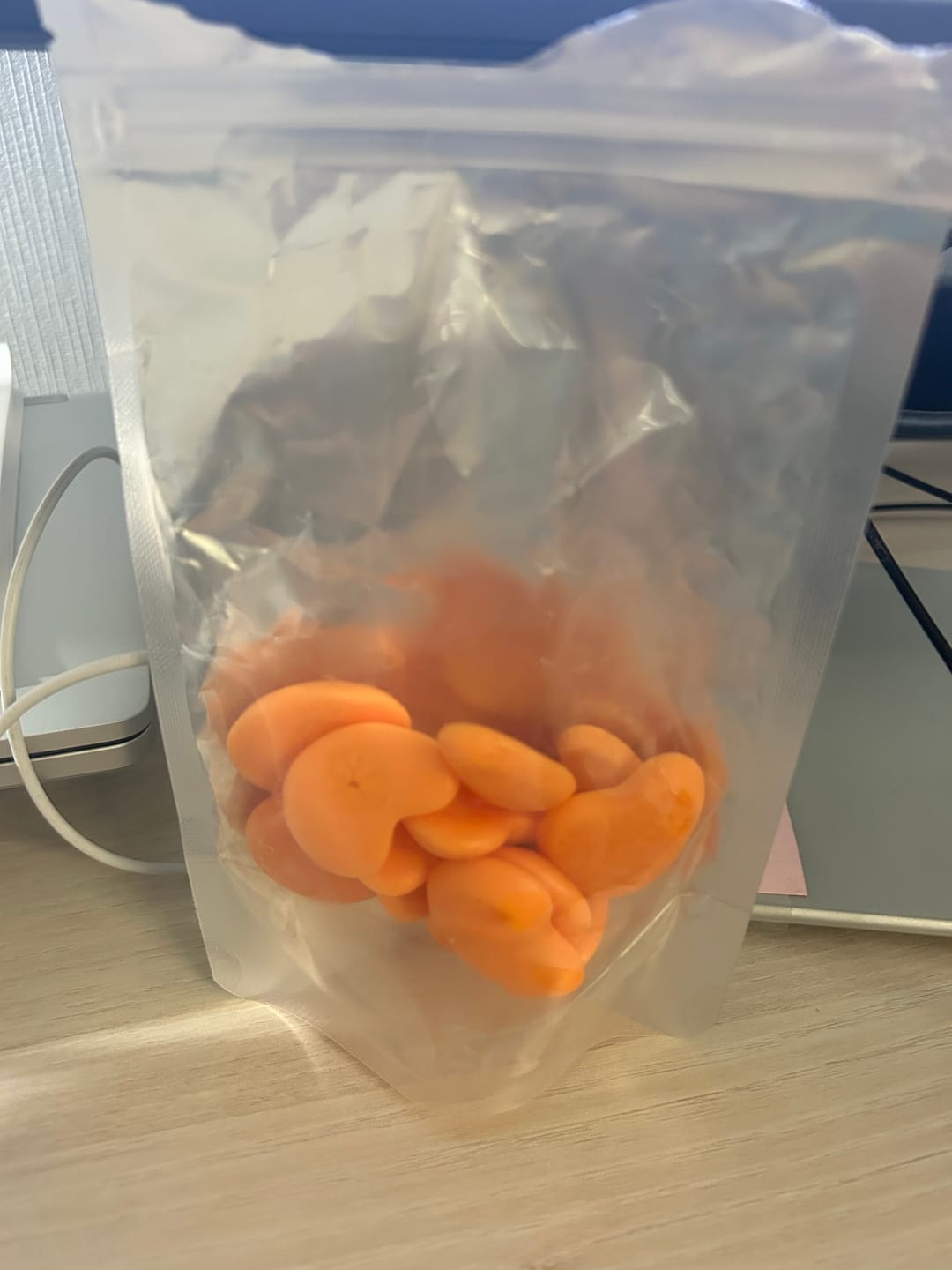 Customer photo review of Just Enough - Spicy Mango Gummi