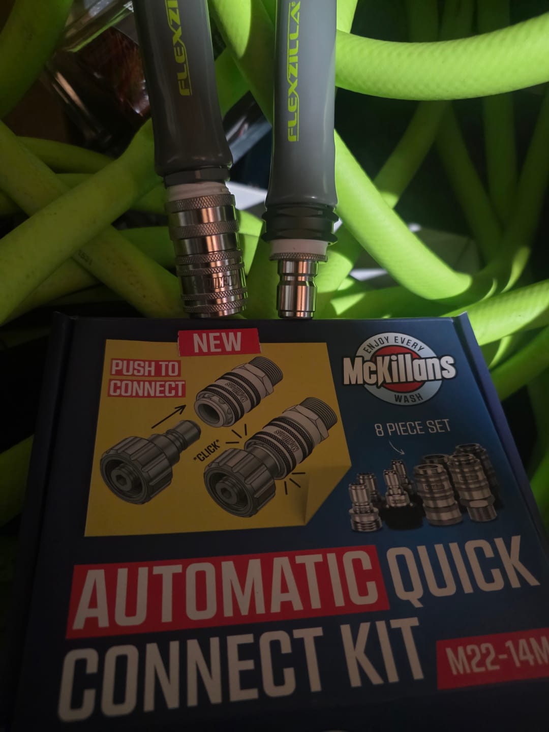 Customer photo review of Automatic M22-14mm Quick Connect Kit