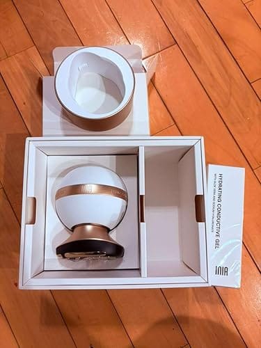 Customer photo review of INIA SPHERA At-Home Clinical-Grade RF, EMS & LED Rejuvenation Device