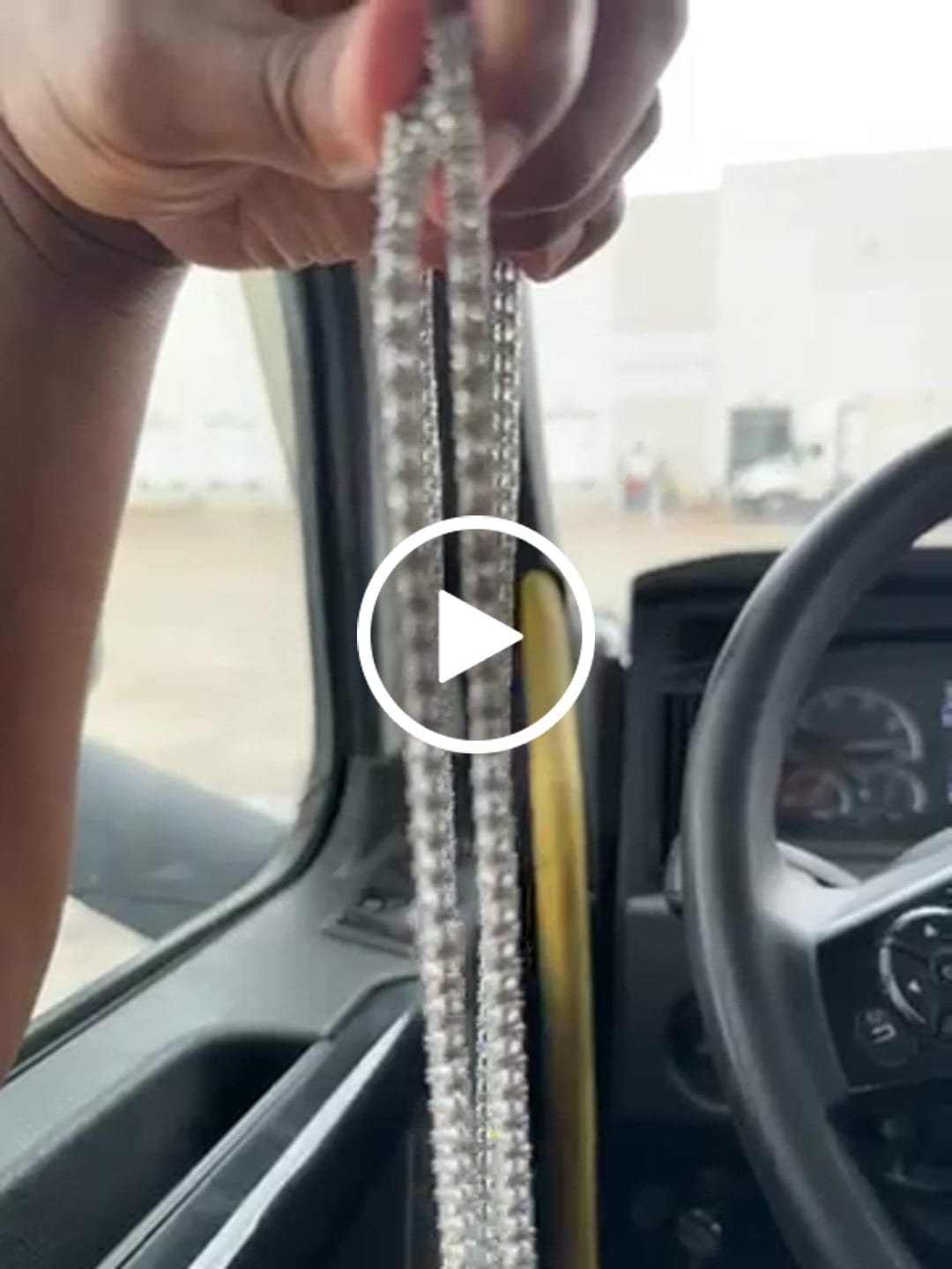 Customer video review of S925 Silver Moissanite Tennis Chain 14K Gold (ALL SIZES)