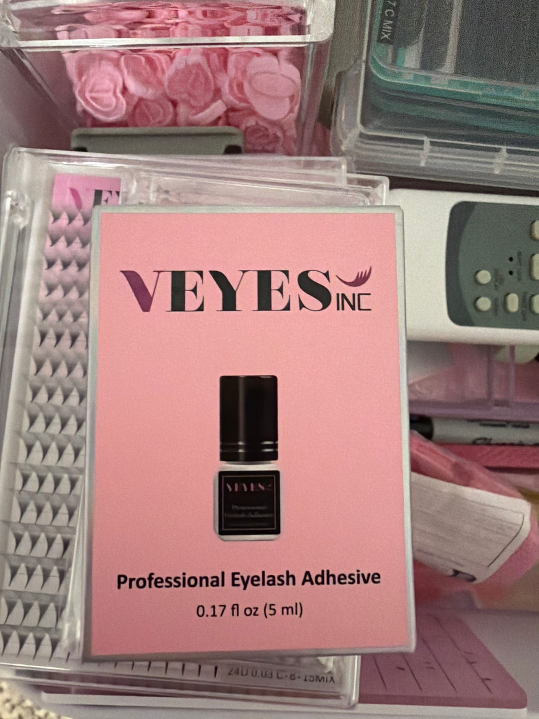 Customer photo review of Extra Strong - Lash Extension Glue