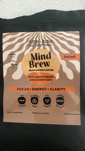 Customer photo review of Mind Brew – Clean Focus & Energy Coffee