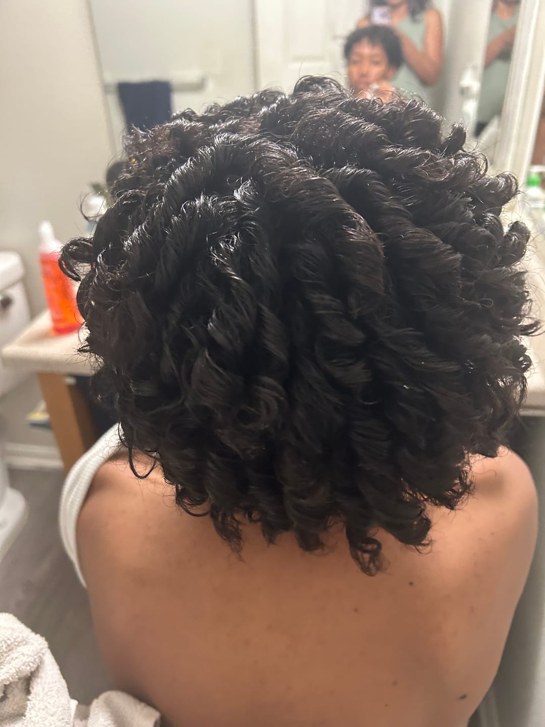 Customer photo review of Weightless Hydrating Shampoo & Conditioner Set