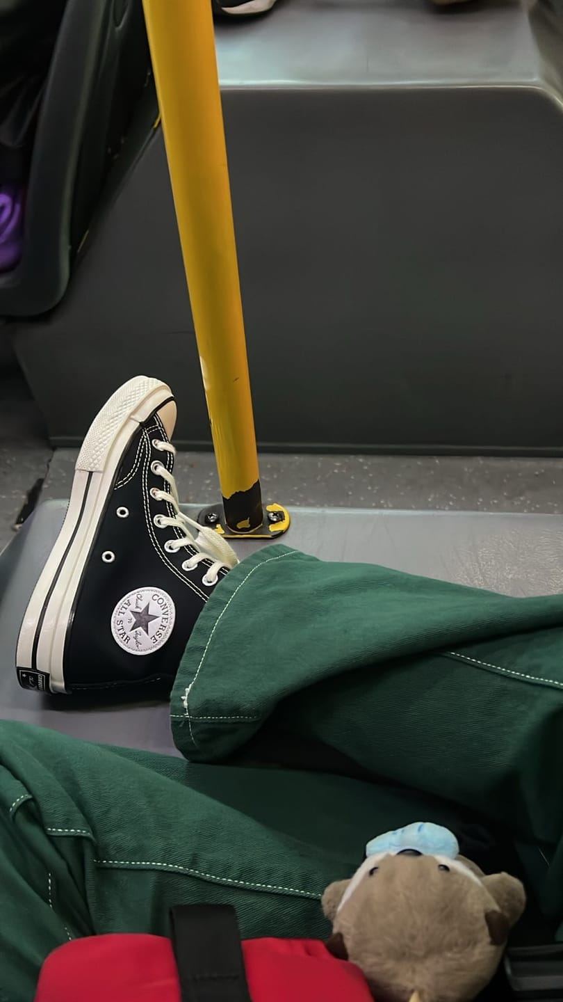 Customer photo review of Zapatillas Converse Chuck 70 Hi Negro Blanco