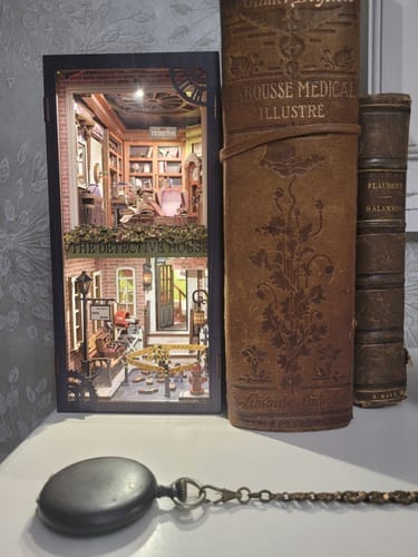 Customer photo review of DIY Book Nook Kit - Rose Detective Agency