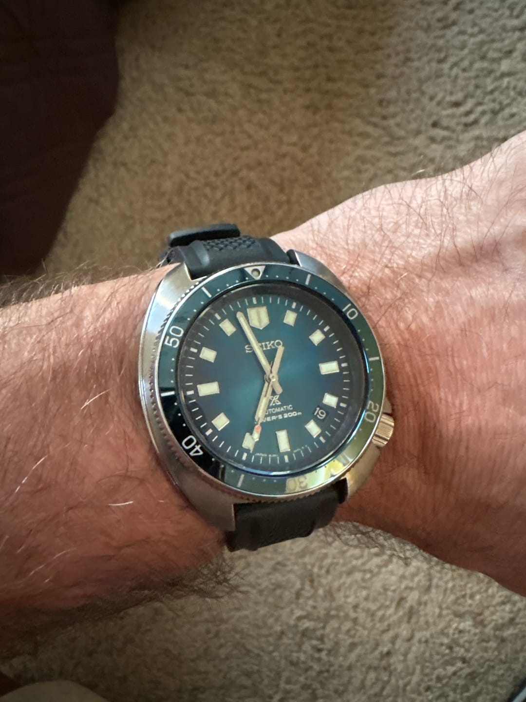 Customer photo review of Crosshatch Rubber - Black