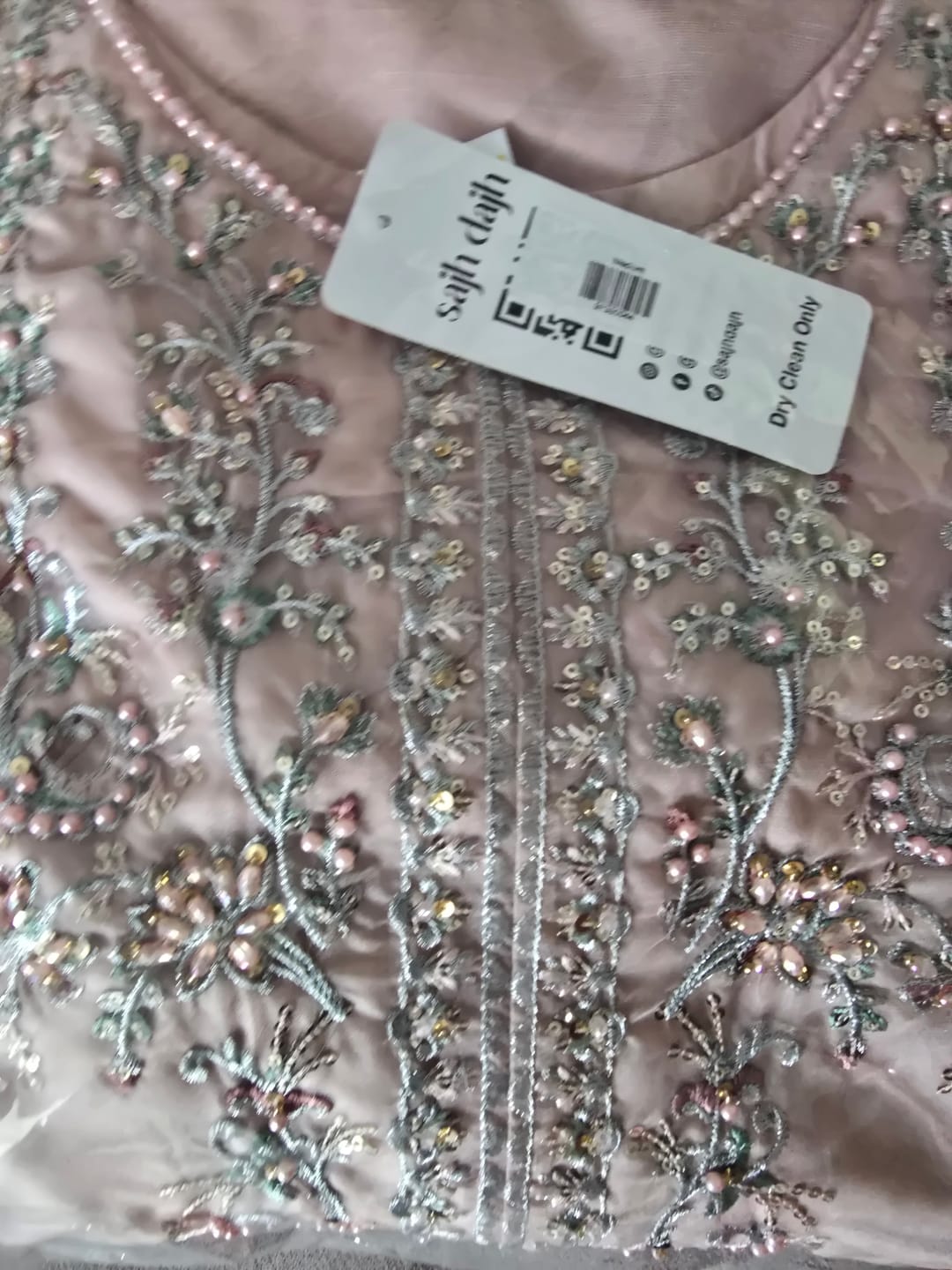 Customer photo review of Tehwar  - Luxury Festive Collection With Dupatta  - Ready to Wear SD299