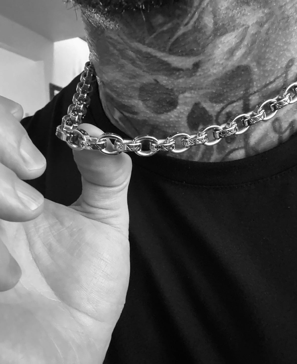 Customer photo review of The Inscription Necklace - RG130