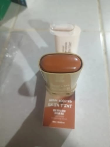 Customer photo review of Cove Balm Serum Boosted Skin Tint Balm
