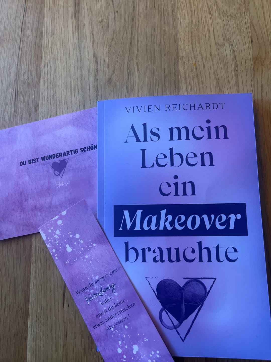 Customer photo review of Als mein Leben ein Makeover brauchte - Signierte limitierte Auflage