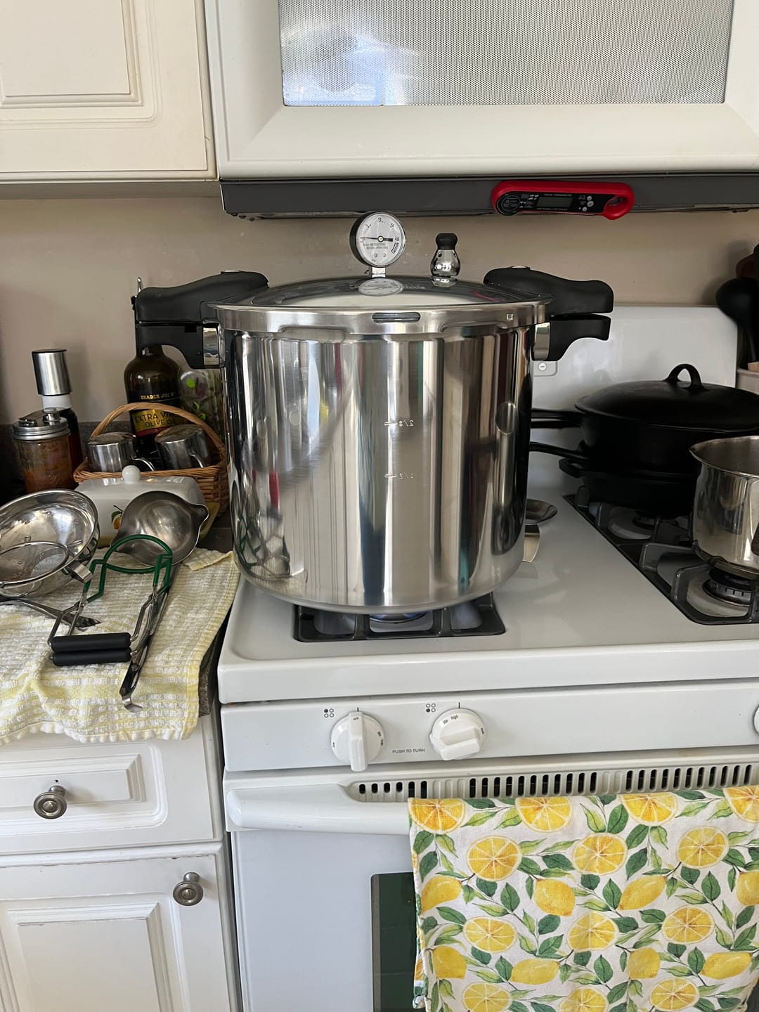 Customer photo review of THE TANKER™ 23 Quart Pressure Canner & Cooker by Denali