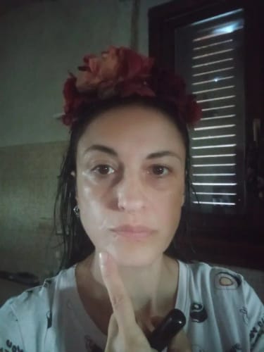 Customer photo review of Cove Balm Serum Boosted Skin Tint Balm