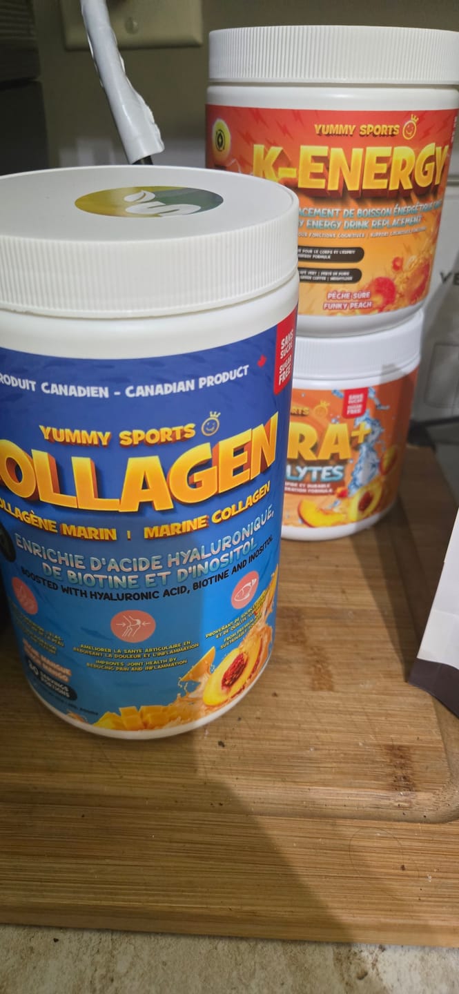 Customer photo review of Yummy Sports - Collagène marin + 435g