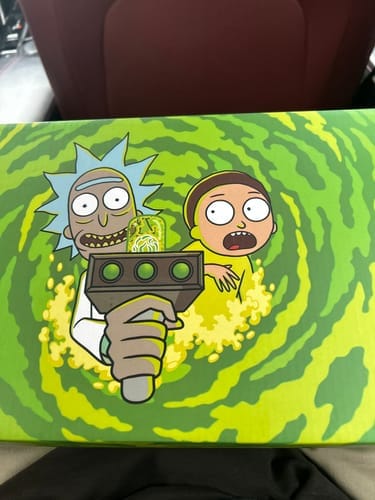 Customer photo review of Phenom Elite Rick and Morty Cleats — Quantum Speed 2.0