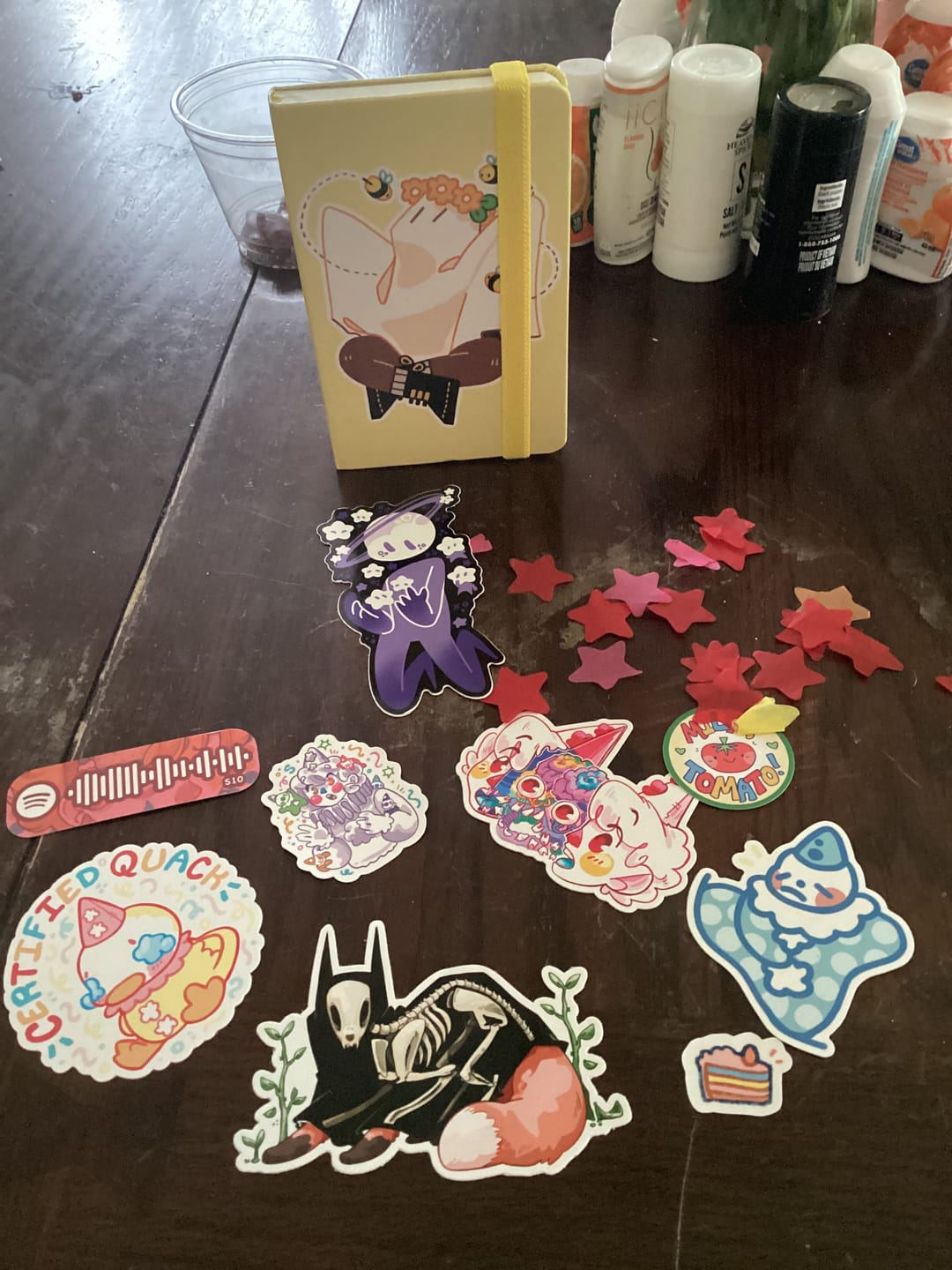 Customer photo review of Planet Person With Star Babies Sticker
