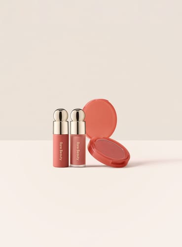 Customer photo review of Rare Beauty Soft Pinch Cheek & Lip Trio Makeup Set