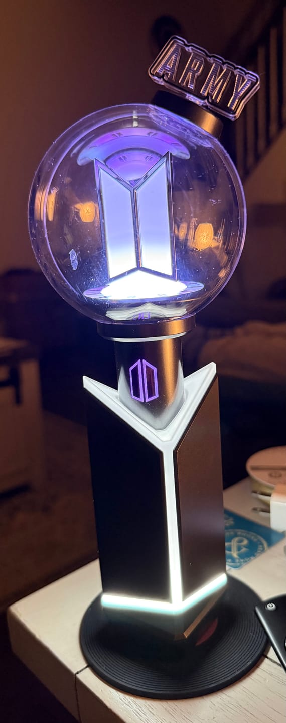 Customer photo review of [3RD PRE-ORDER] BTS - OFFICIAL LIGHT STICK VER.4 PARTS ARMY VER