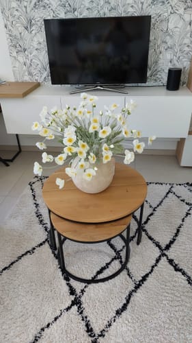 Customer photo review of Coquelicots - Blanc (10 tiges)