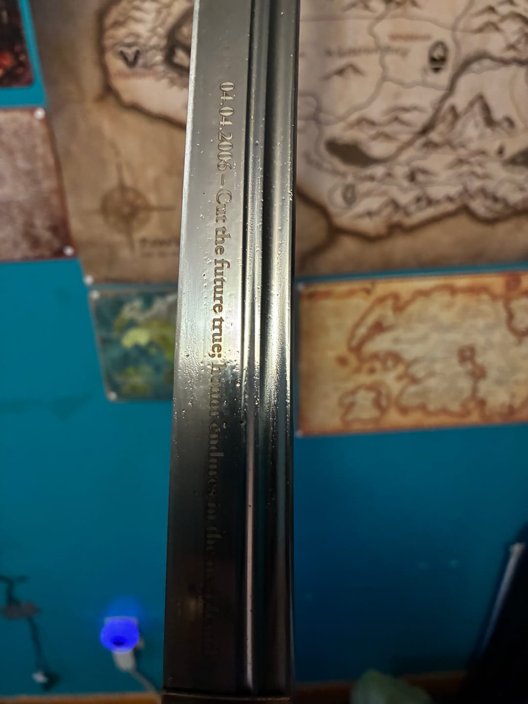 Customer photo review of Custom Your Own Katana