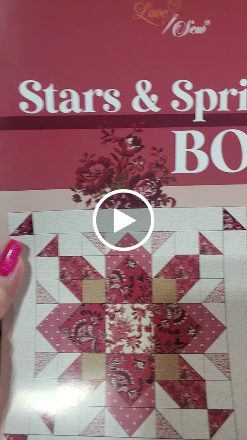 Customer video review of Beginner Block Of The Month - Petal Path Sunshine Blooms (54.5" x 68")