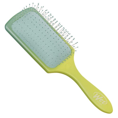 Customer photo review of Wet Brush Hair Brush Paddle Detangler 0764 Green & Blue