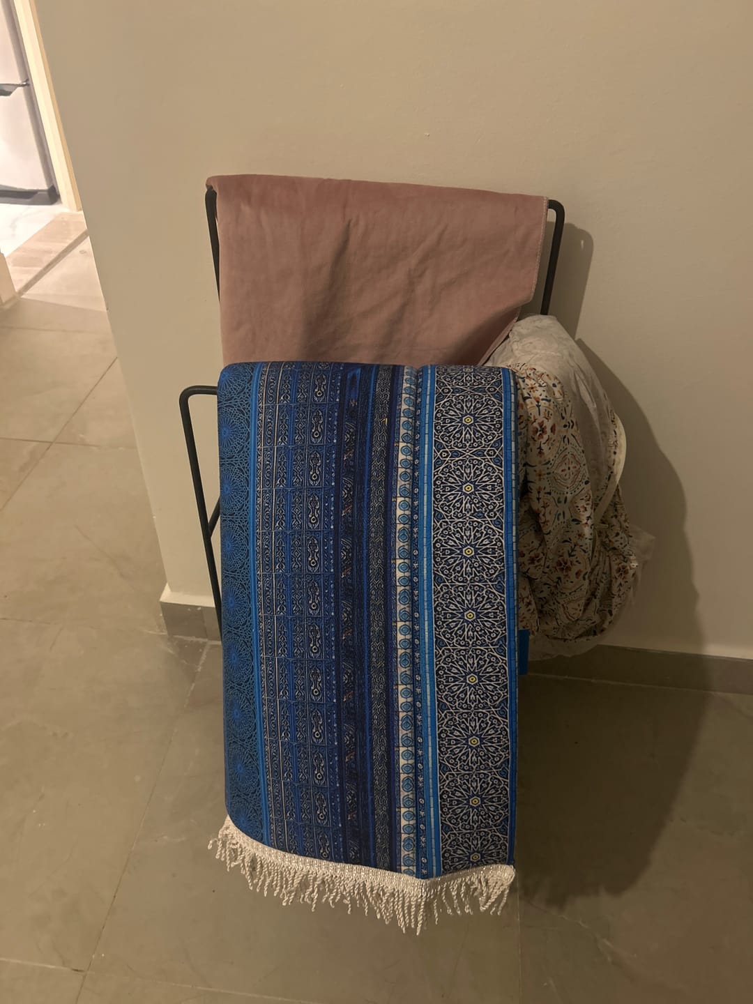 Customer photo review of EasyRack - Clothes/towels Steel Rack