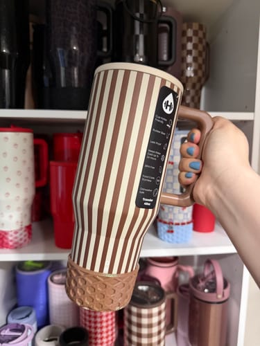 Customer photo review of Waffle Boots™ – Caramel Shimmer