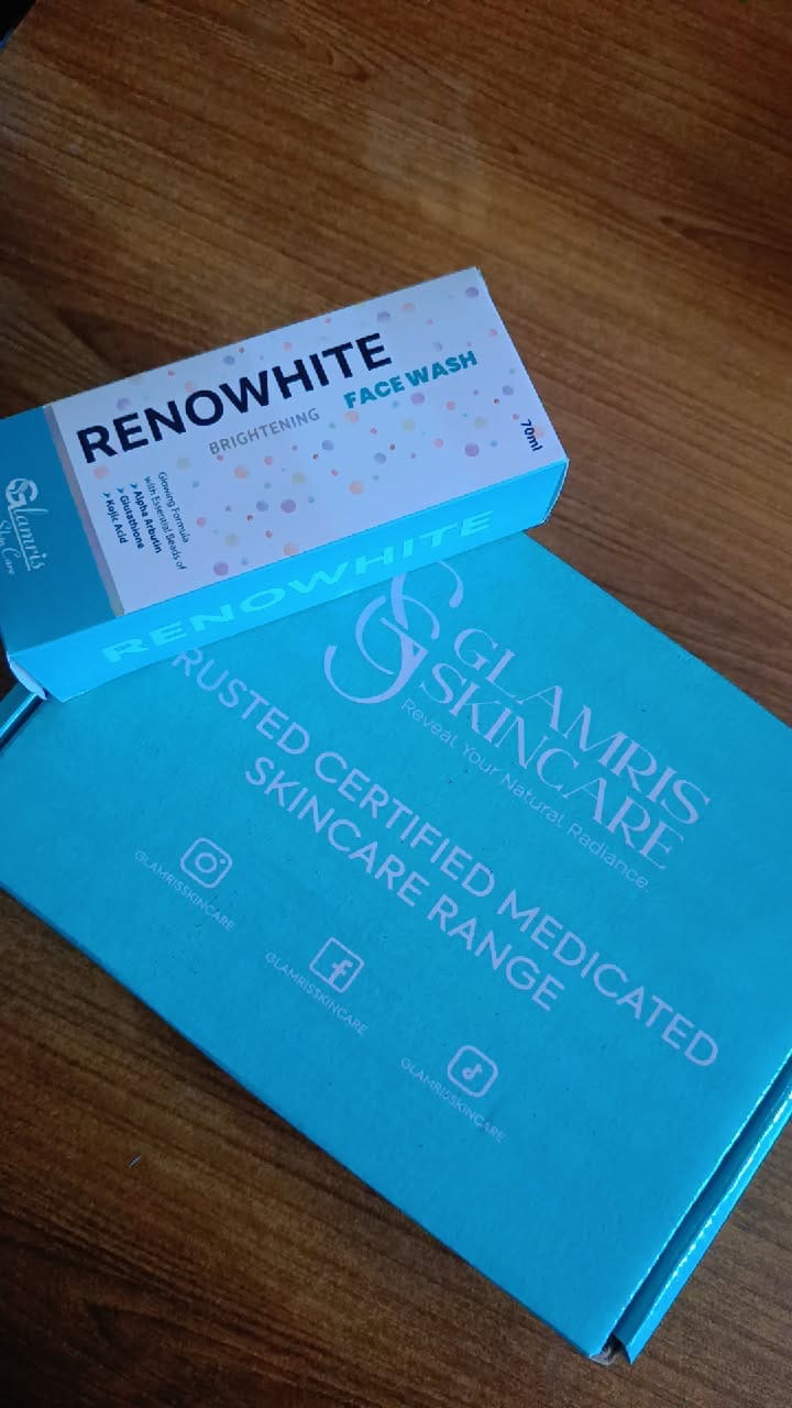 Customer photo review of Renowhite Facewash