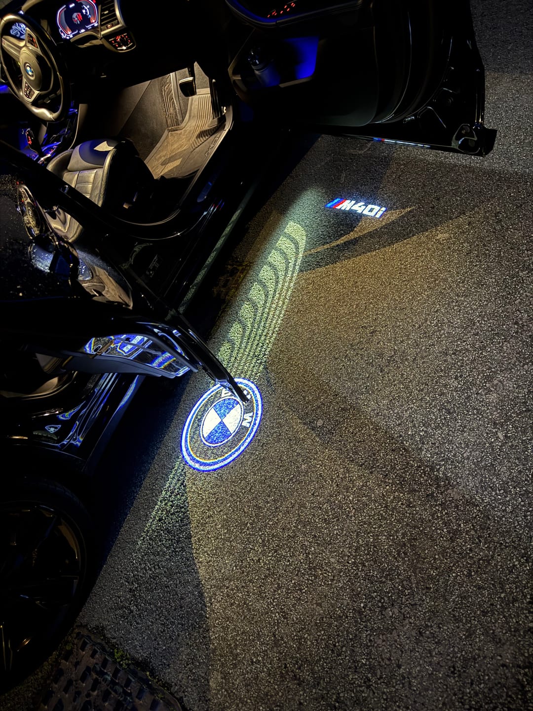 Customer photo review of BMW X SERIES DOOR LIGHTS